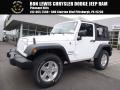 2017 Bright White Jeep Wrangler Sport 4x4  photo #1