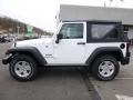 Bright White 2017 Jeep Wrangler Sport 4x4 Exterior