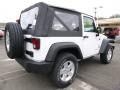 2017 Bright White Jeep Wrangler Sport 4x4  photo #6