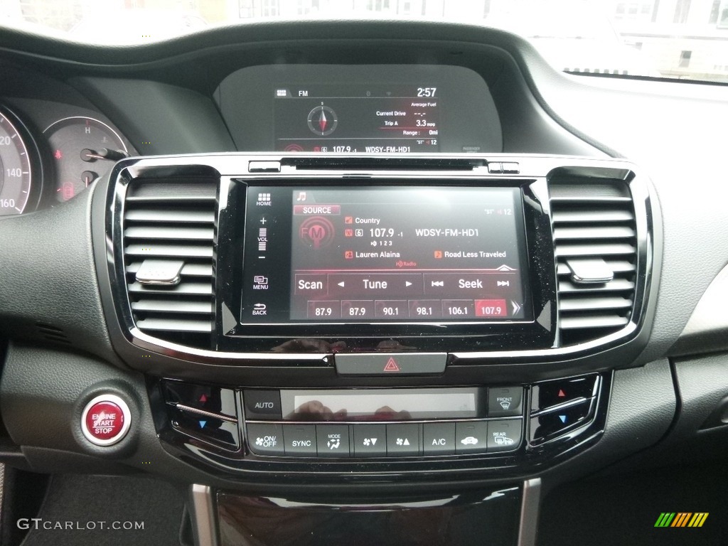 2017 Honda Accord EX-L Coupe Controls Photos