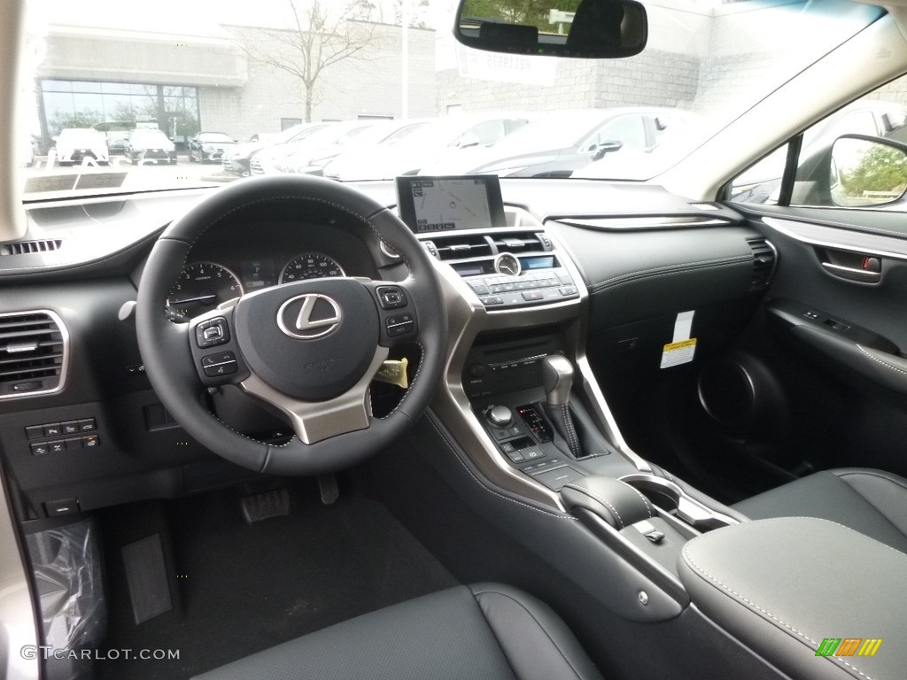 Black Interior 2017 Lexus NX 200t AWD Photo #119559882