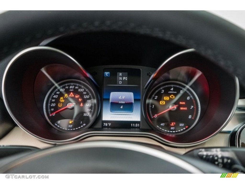 2017 Mercedes-Benz C 300 Sedan Gauges Photo #119559936