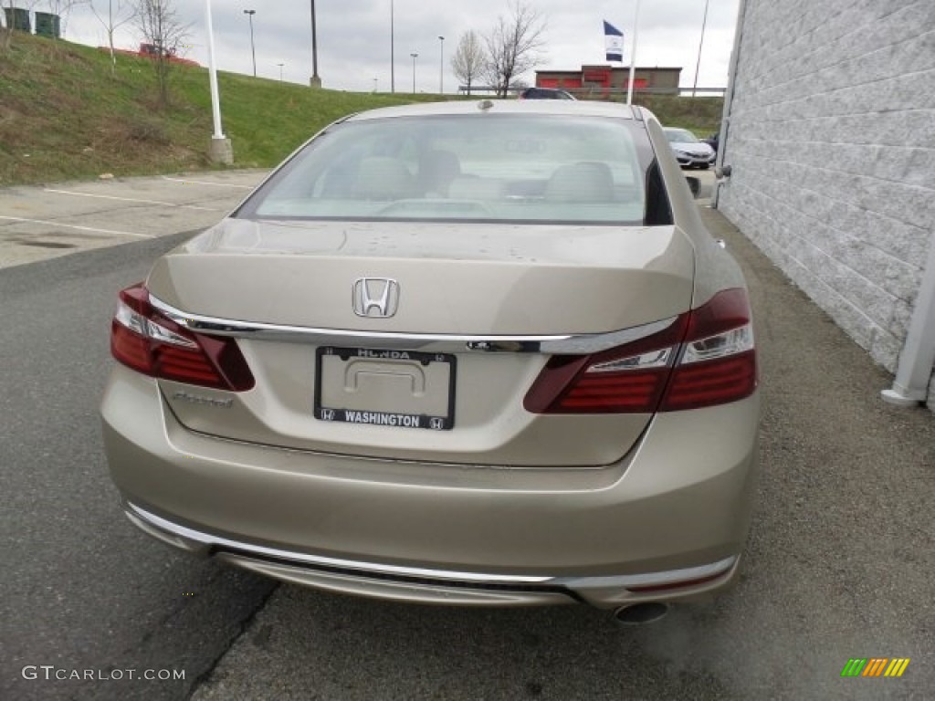 2017 Accord EX-L Sedan - Champagne Frost Pearl / Ivory photo #7