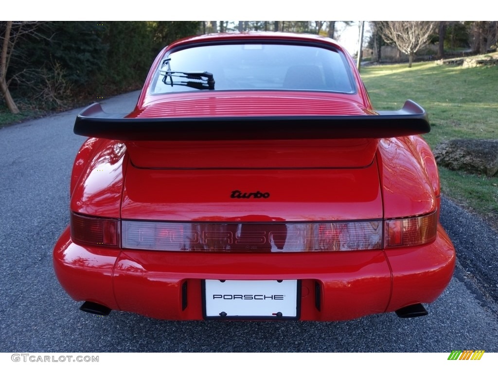 1992 911 Turbo Coupe - Guards Red / Cashmere Beige photo #5