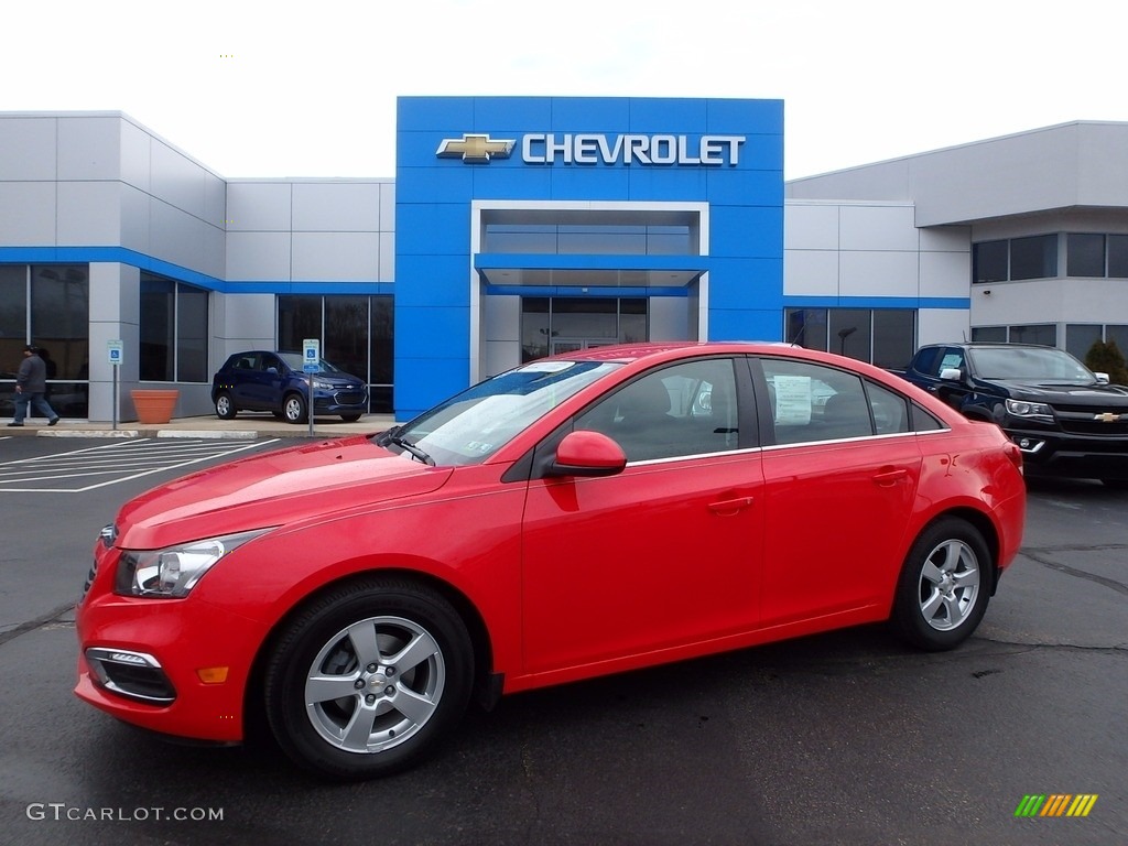 2015 Cruze LT - Red Hot / Brownstone photo #1