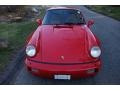 1992 Guards Red Porsche 911 Turbo Coupe  photo #9