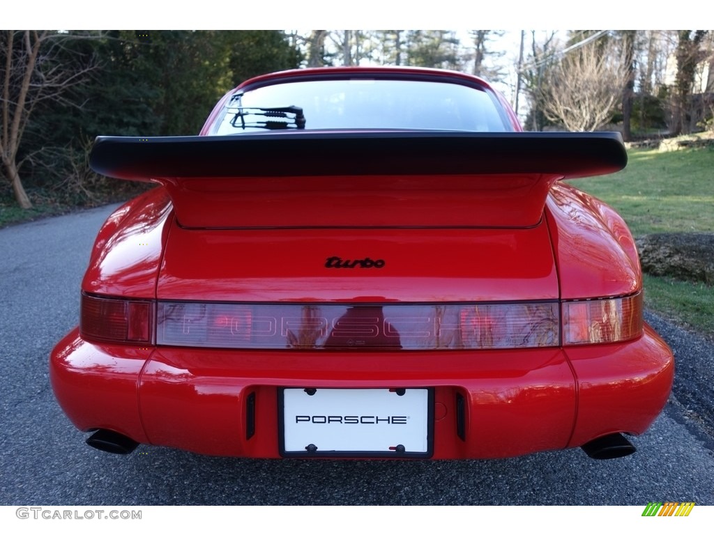 1992 911 Turbo Coupe - Guards Red / Cashmere Beige photo #10