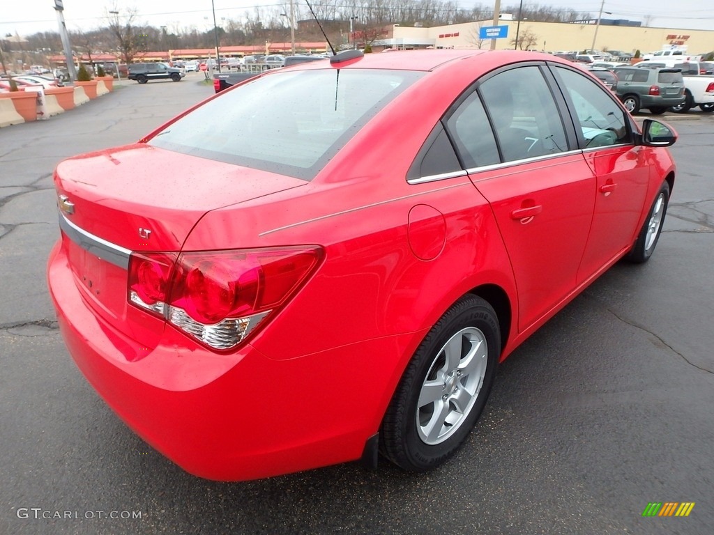 2015 Cruze LT - Red Hot / Brownstone photo #8