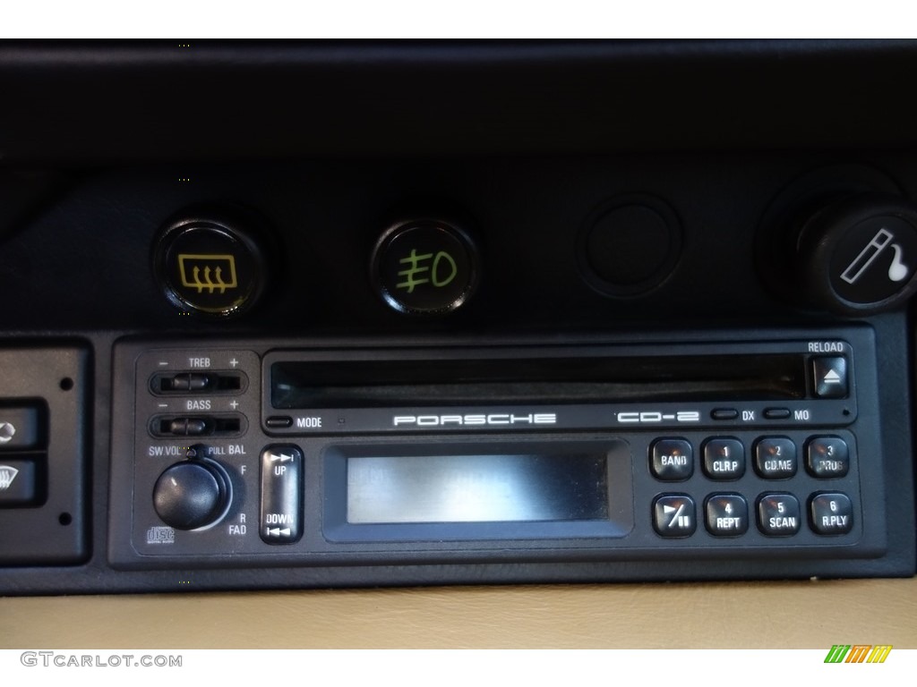 1992 Porsche 911 Turbo Coupe Audio System Photo #119561352