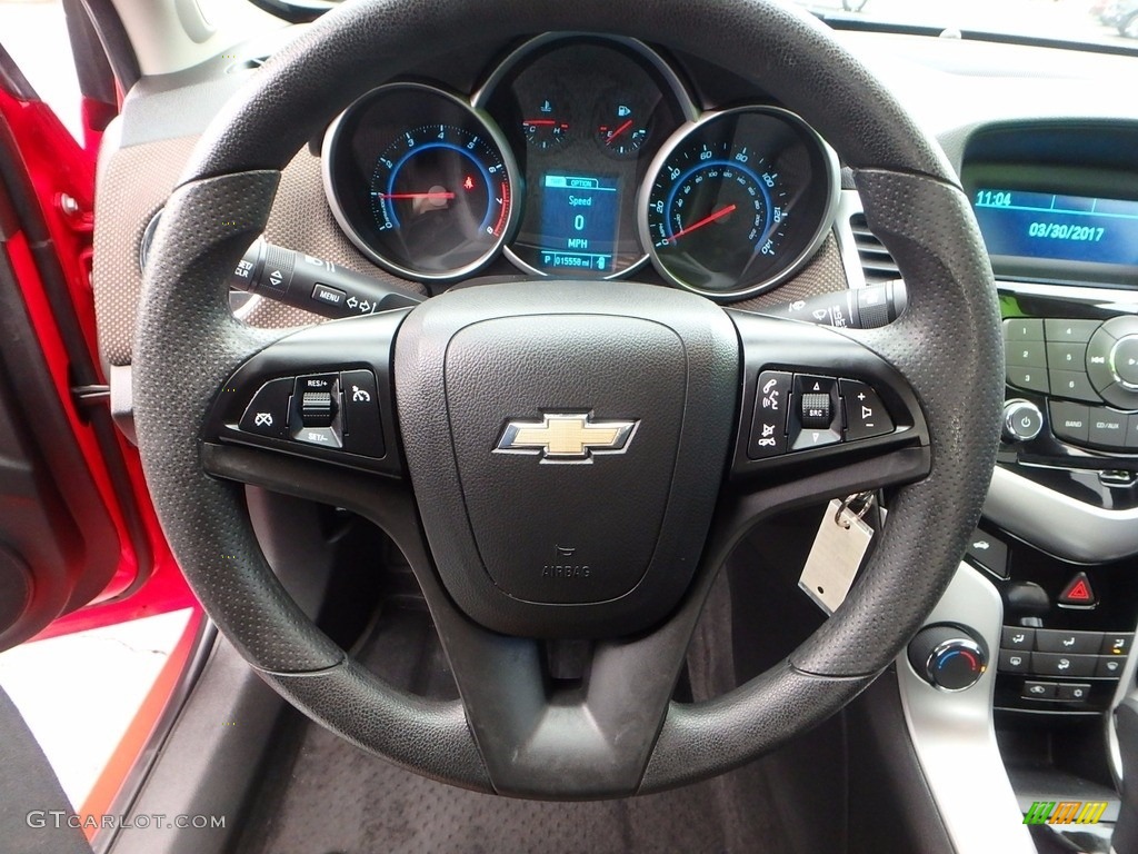 2015 Cruze LT - Red Hot / Brownstone photo #26