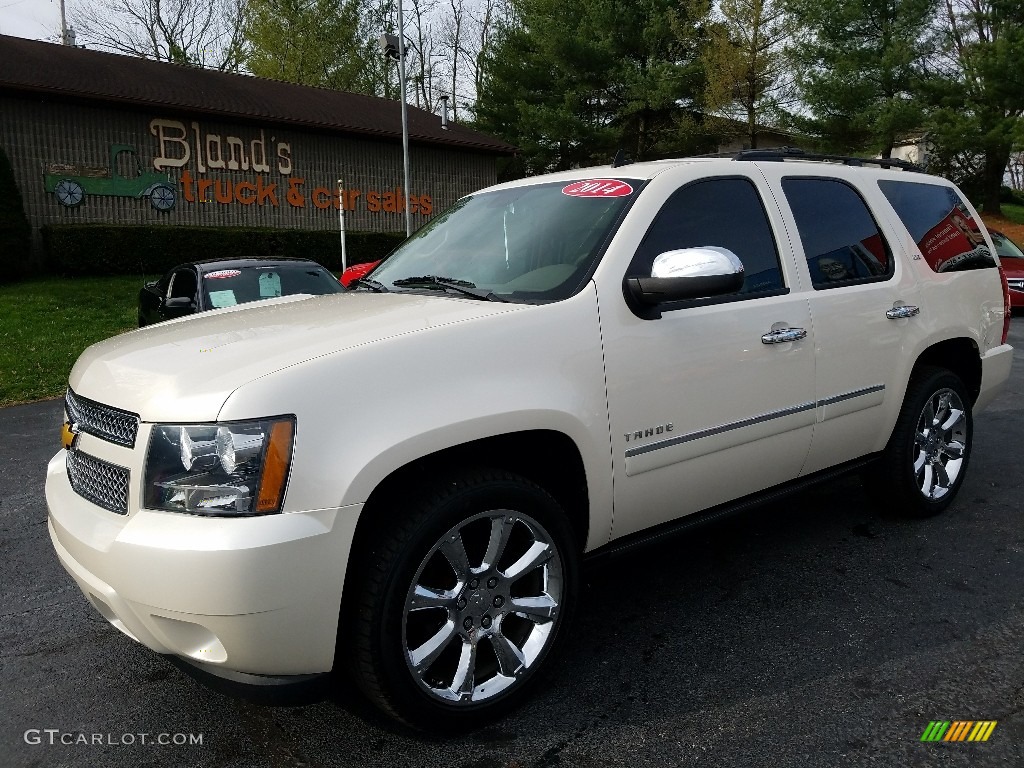 White Diamond Tricoat Chevrolet Tahoe