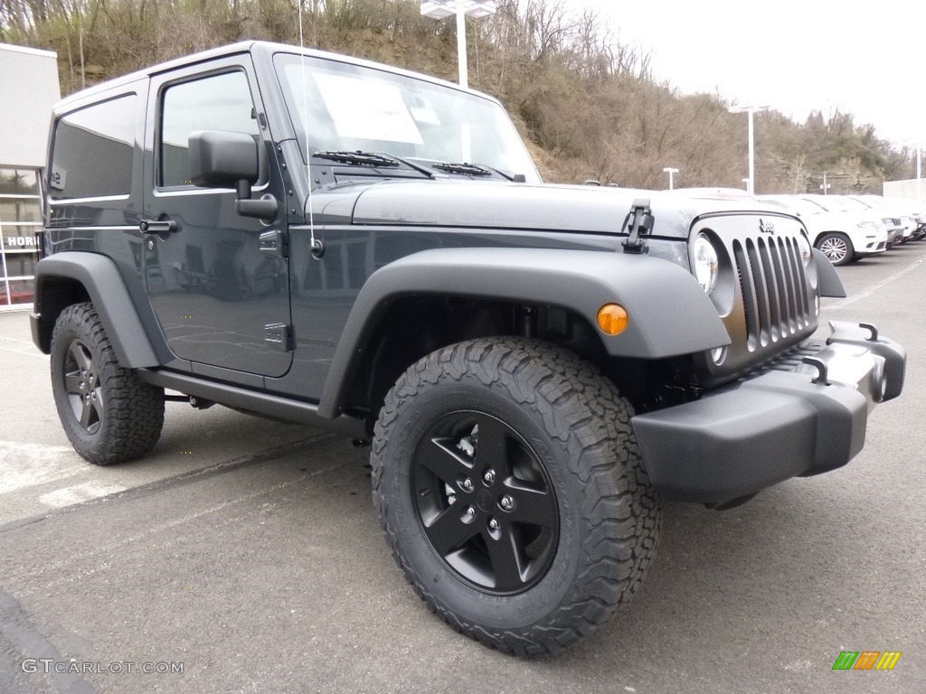 2017 Wrangler Sport 4x4 - Rhino / Black photo #8