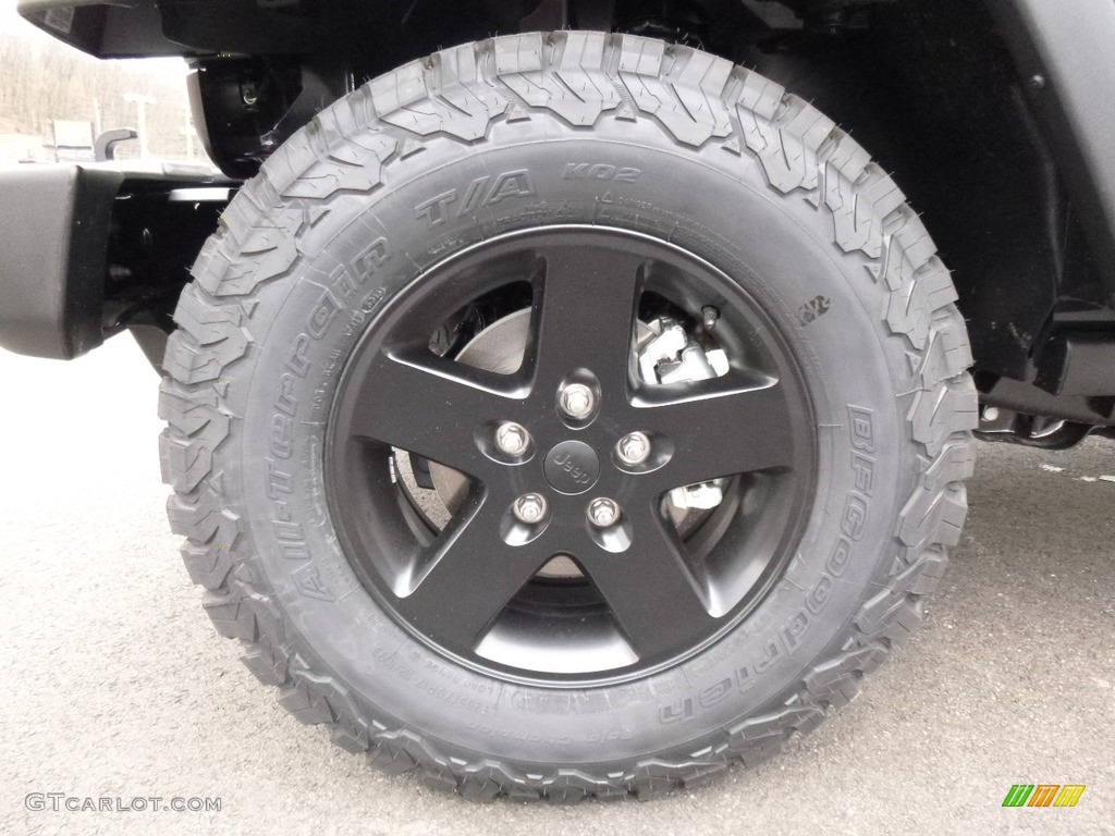 2017 Wrangler Sport 4x4 - Rhino / Black photo #10
