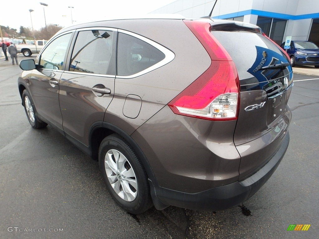 2014 CR-V EX-L AWD - Urban Titanium Metallic / Beige photo #4