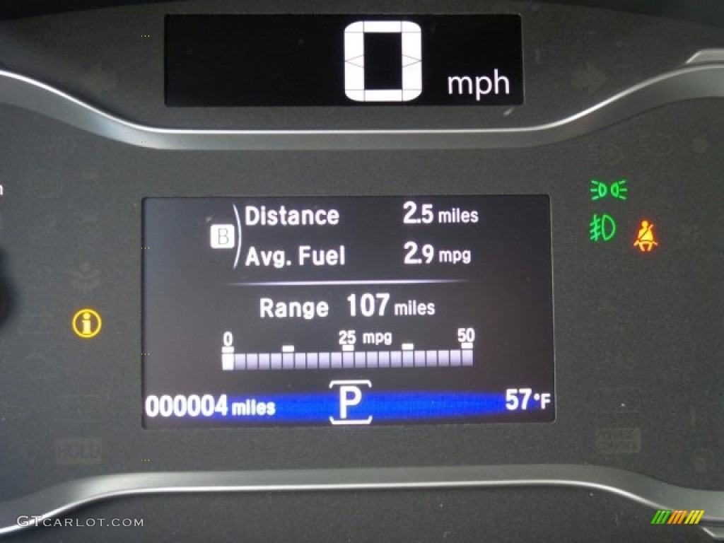 2017 Pilot EX-L AWD - Lunar Silver Metallic / Gray photo #20