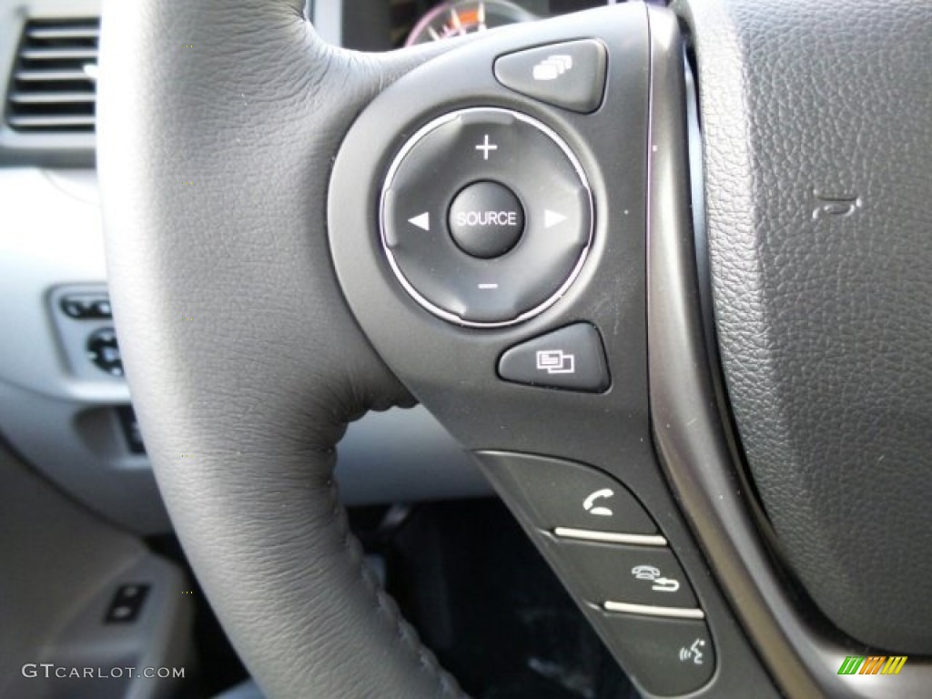 2017 Pilot EX-L AWD - Lunar Silver Metallic / Gray photo #22