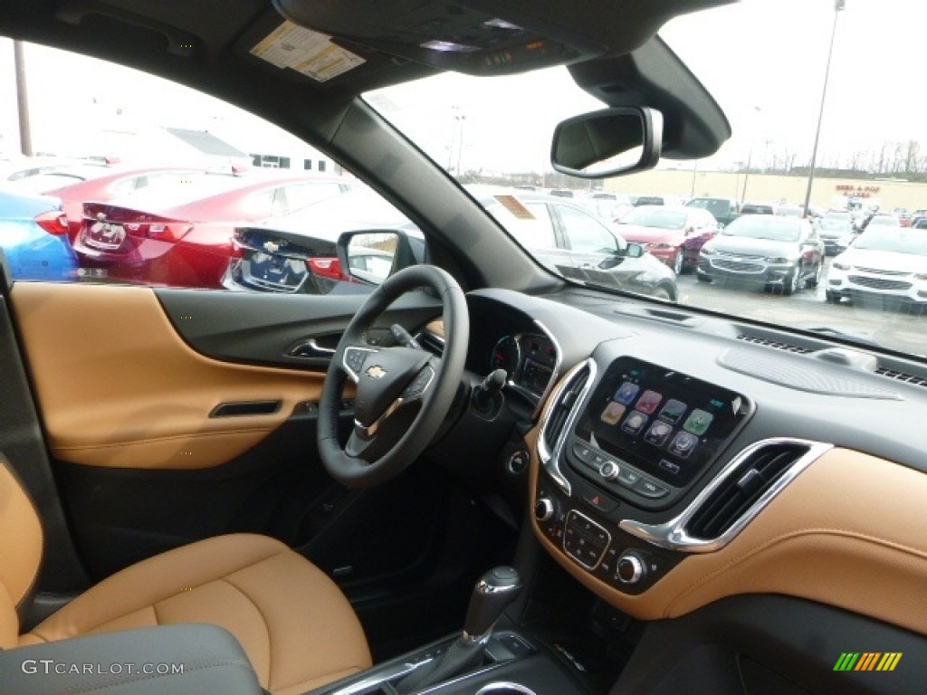 2018 Chevrolet Equinox Premier AWD Jet Black/­Brandy Dashboard Photo #119563888