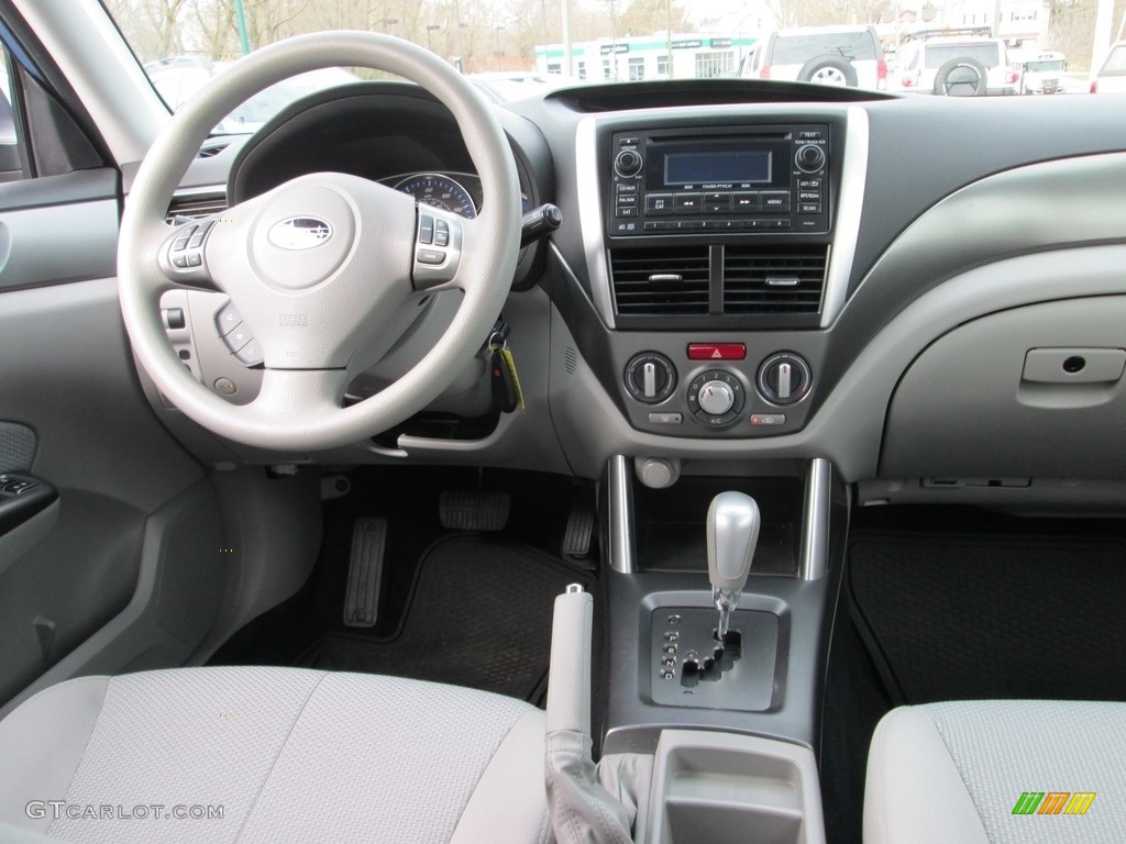 2012 Forester 2.5 X Premium - Ice Blue Metallic / Platinum photo #10