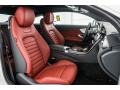 Cranberry Red/Black Interior Photo for 2017 Mercedes-Benz C #119565510