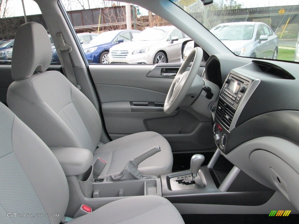 2012 Forester 2.5 X Premium - Ice Blue Metallic / Platinum photo #16