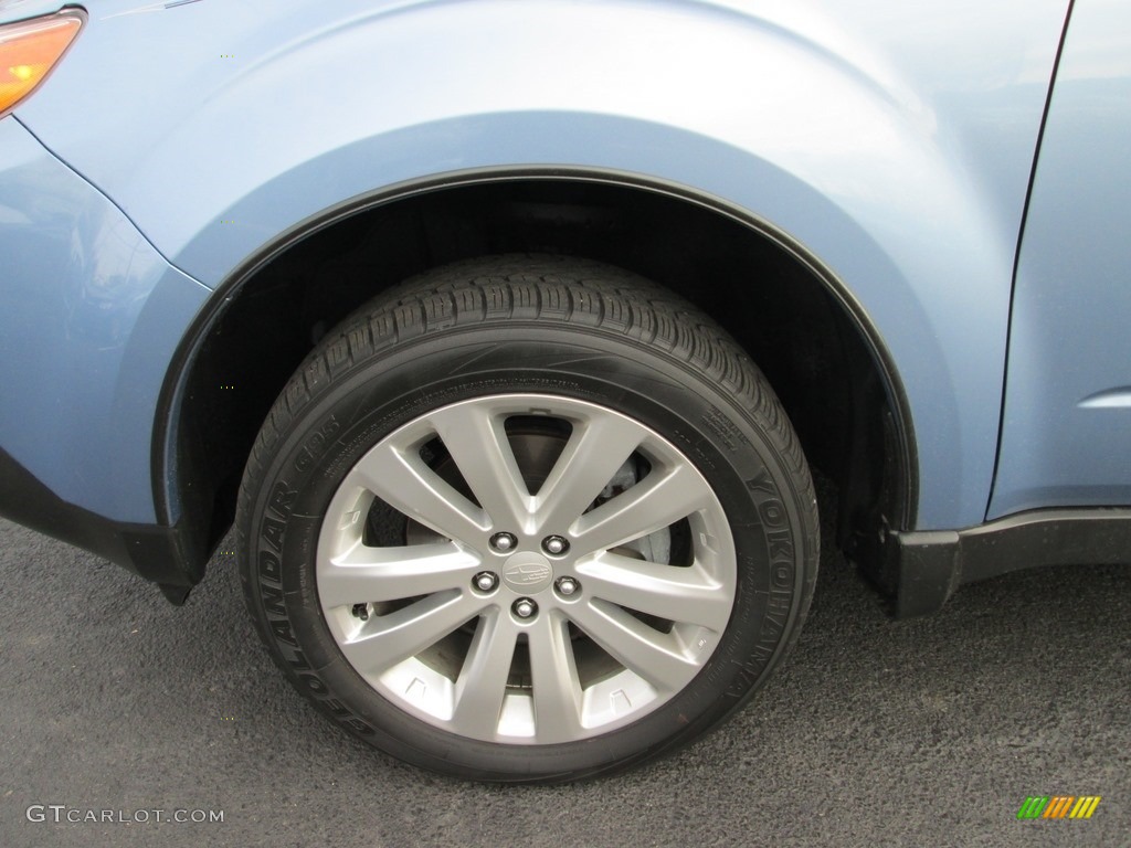 2012 Forester 2.5 X Premium - Ice Blue Metallic / Platinum photo #22