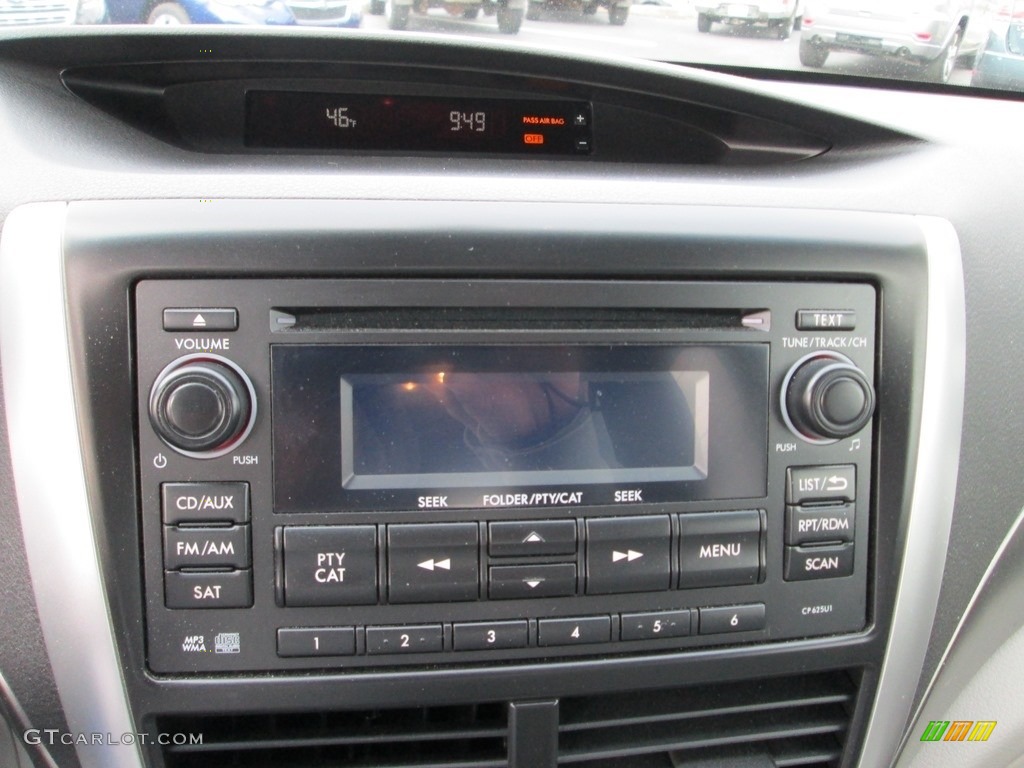 2012 Forester 2.5 X Premium - Ice Blue Metallic / Platinum photo #26