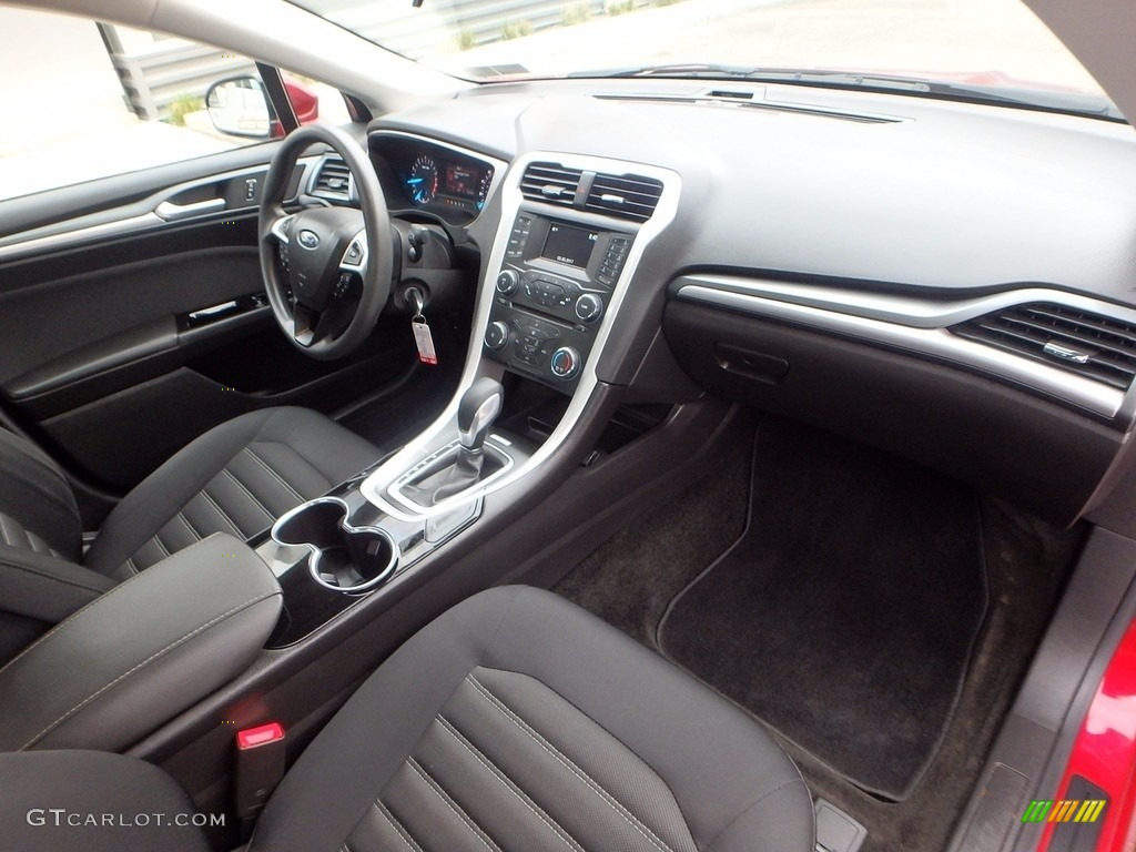 2015 Fusion SE - Ruby Red Metallic / Charcoal Black photo #11