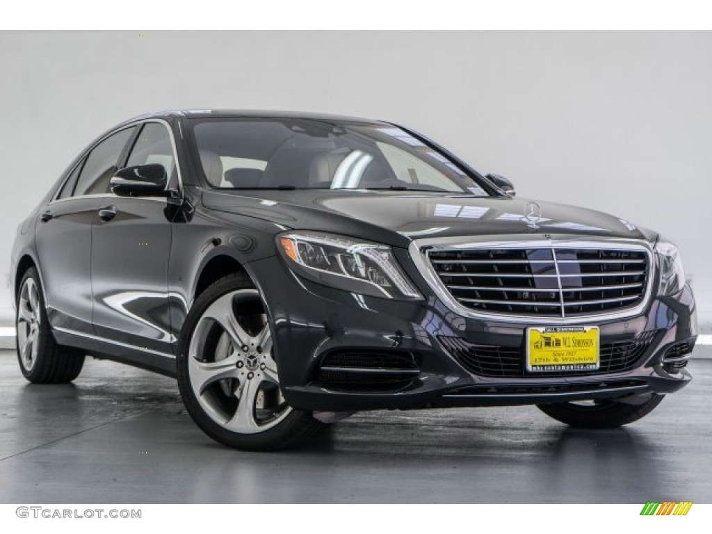 Magnetite Black Metallic 2017 Mercedes-Benz S 550 Sedan Exterior Photo #119566554