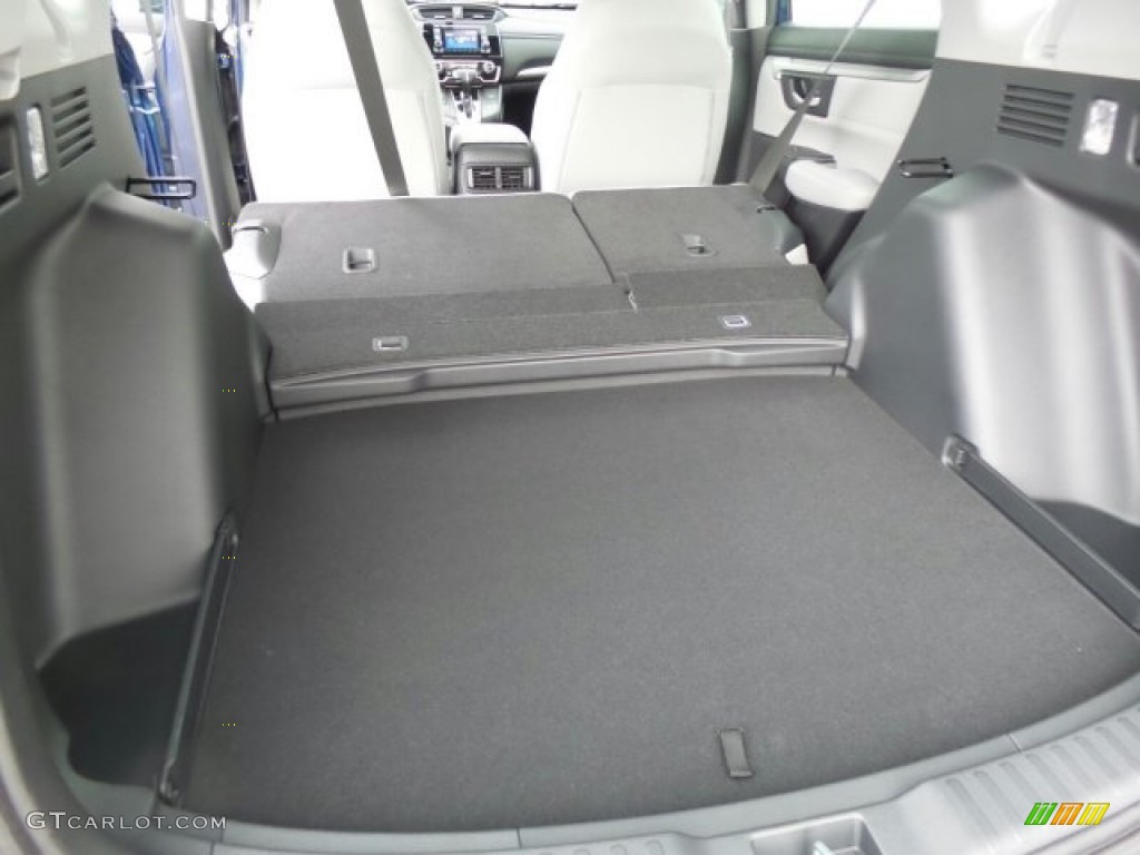 2017 CR-V LX AWD - Obsidian Blue Pearl / Gray photo #12