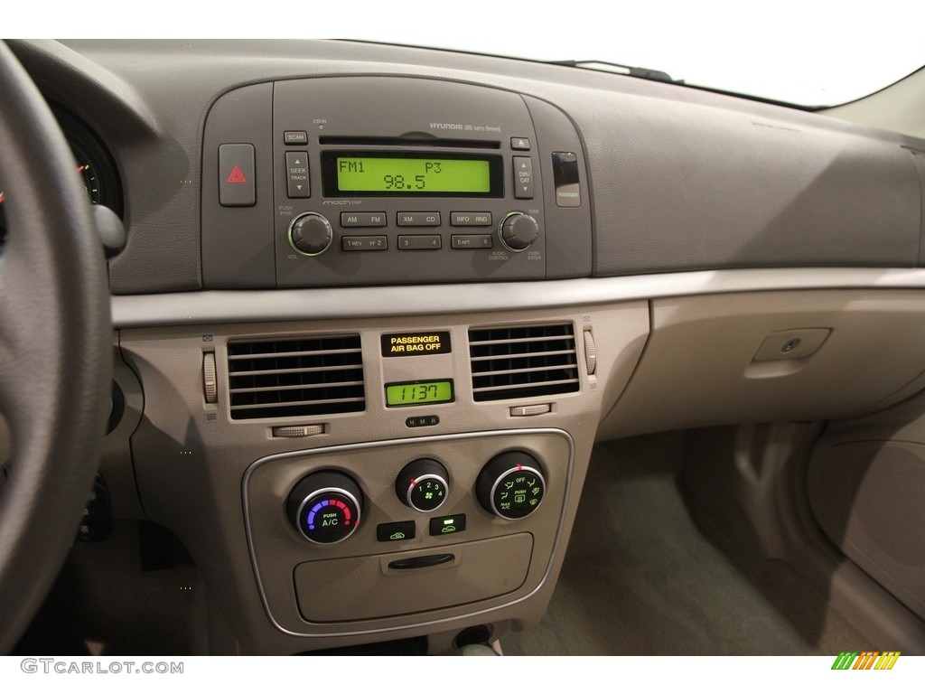 2008 Sonata GLS - Powder White Pearl / Beige photo #8