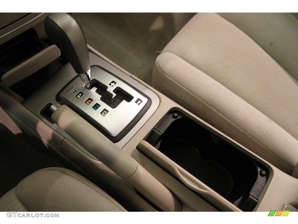 2008 Sonata GLS - Powder White Pearl / Beige photo #10