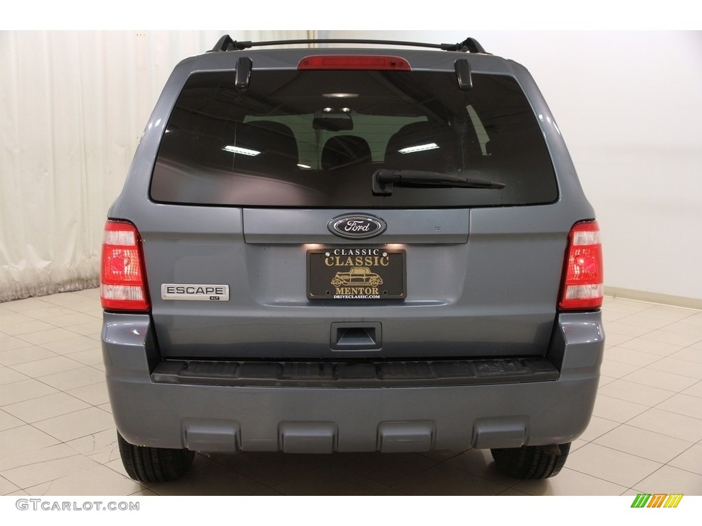 2010 Escape XLT - Steel Blue Metallic / Charcoal Black photo #19