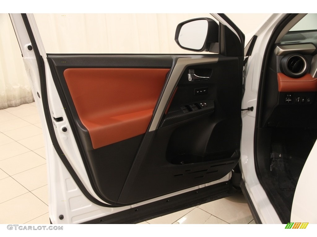 2014 Toyota RAV4 Limited AWD Terracotta Door Panel Photo #119568906