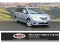 2017 Silver Sky Metallic Toyota Sienna LE  photo #1