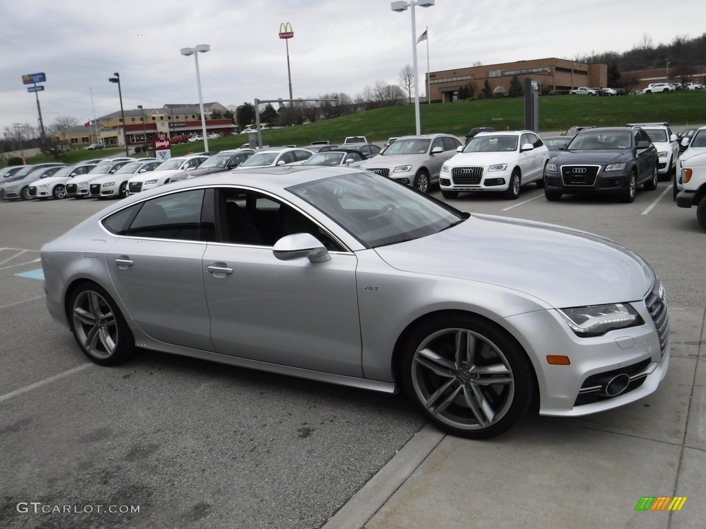 Ice Silver Metallic 2015 Audi S7 4.0 TFSI quattro Exterior Photo #119569929