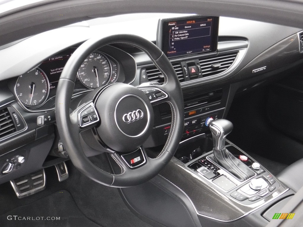 2015 S7 4.0 TFSI quattro - Ice Silver Metallic / Black Valcona w/Diamond Contrast Stitching photo #20