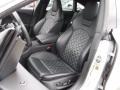 2015 Audi S7 Black Valcona w/Diamond Contrast Stitching Interior Front Seat Photo