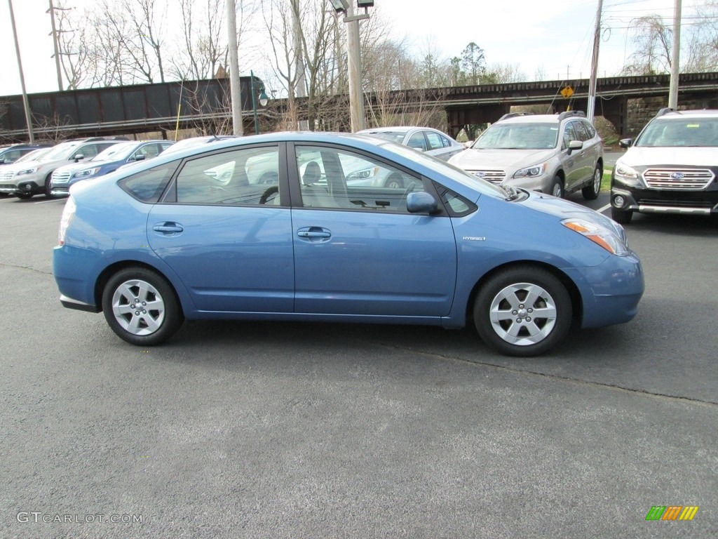2008 Prius Hybrid Touring - Seaside Blue Pearl / Bisque photo #5