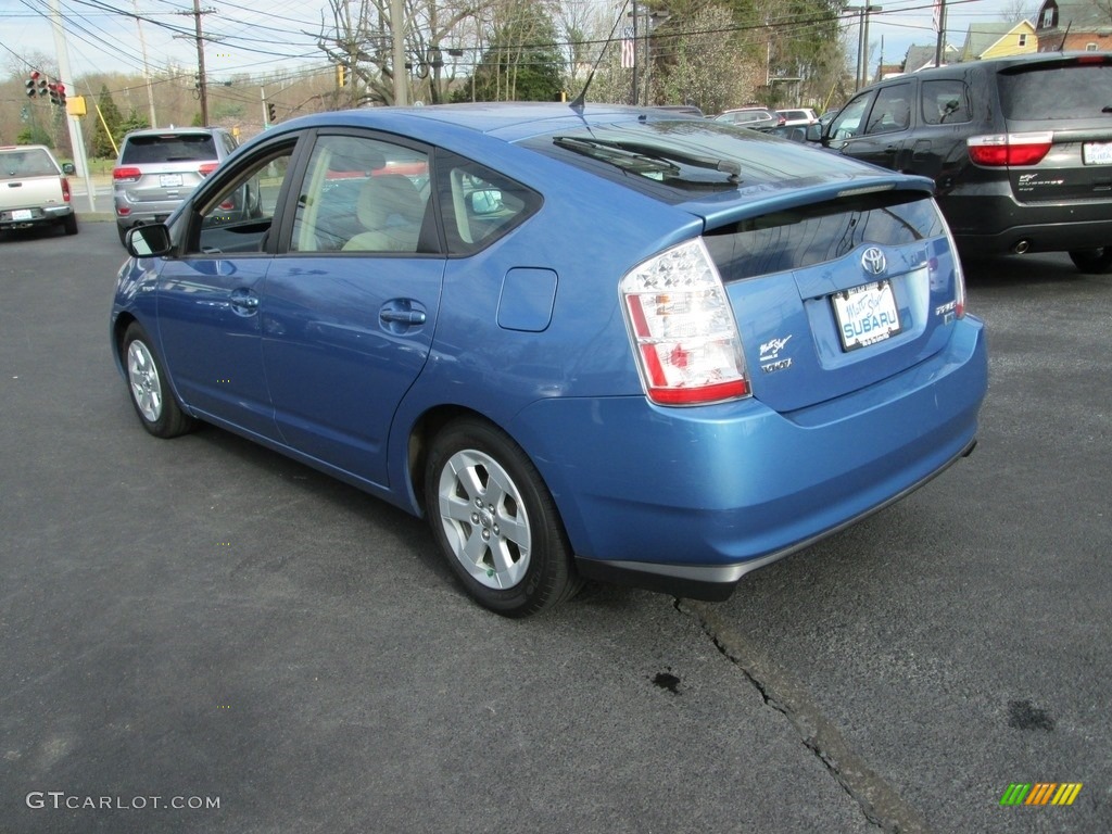 2008 Prius Hybrid Touring - Seaside Blue Pearl / Bisque photo #8
