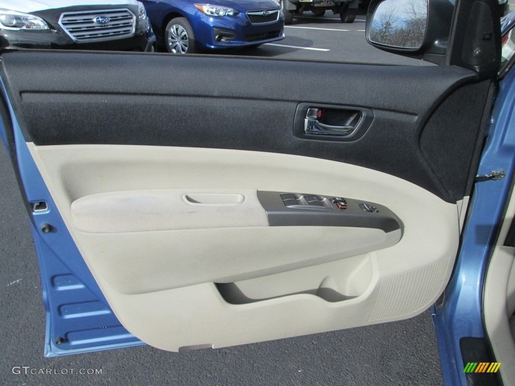 2008 Prius Hybrid Touring - Seaside Blue Pearl / Bisque photo #13