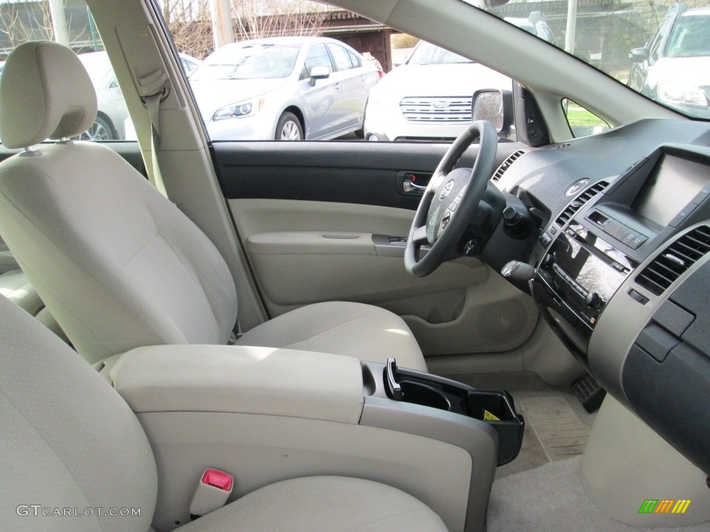 2008 Prius Hybrid Touring - Seaside Blue Pearl / Bisque photo #16