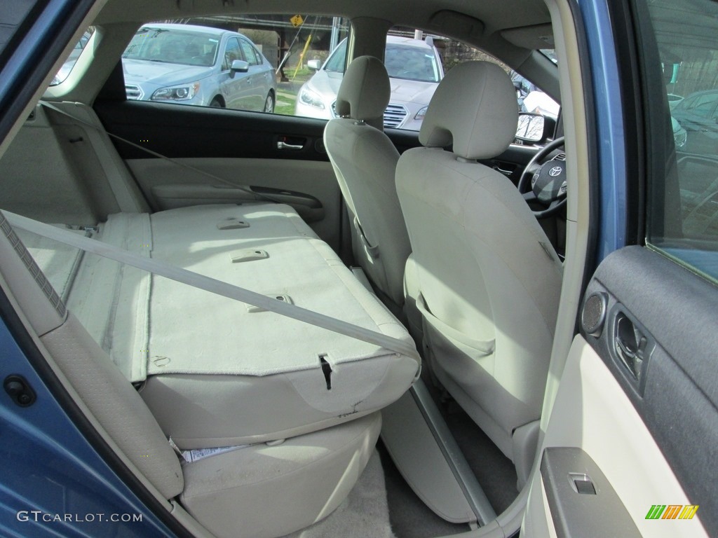 2008 Prius Hybrid Touring - Seaside Blue Pearl / Bisque photo #18