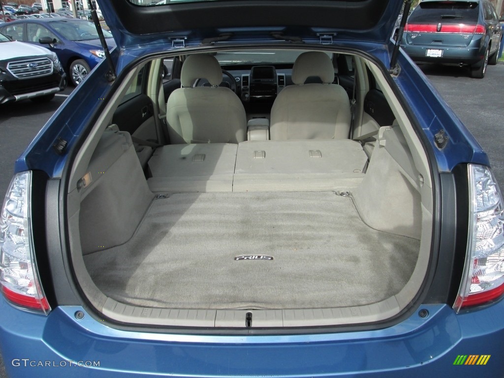 2008 Prius Hybrid Touring - Seaside Blue Pearl / Bisque photo #19