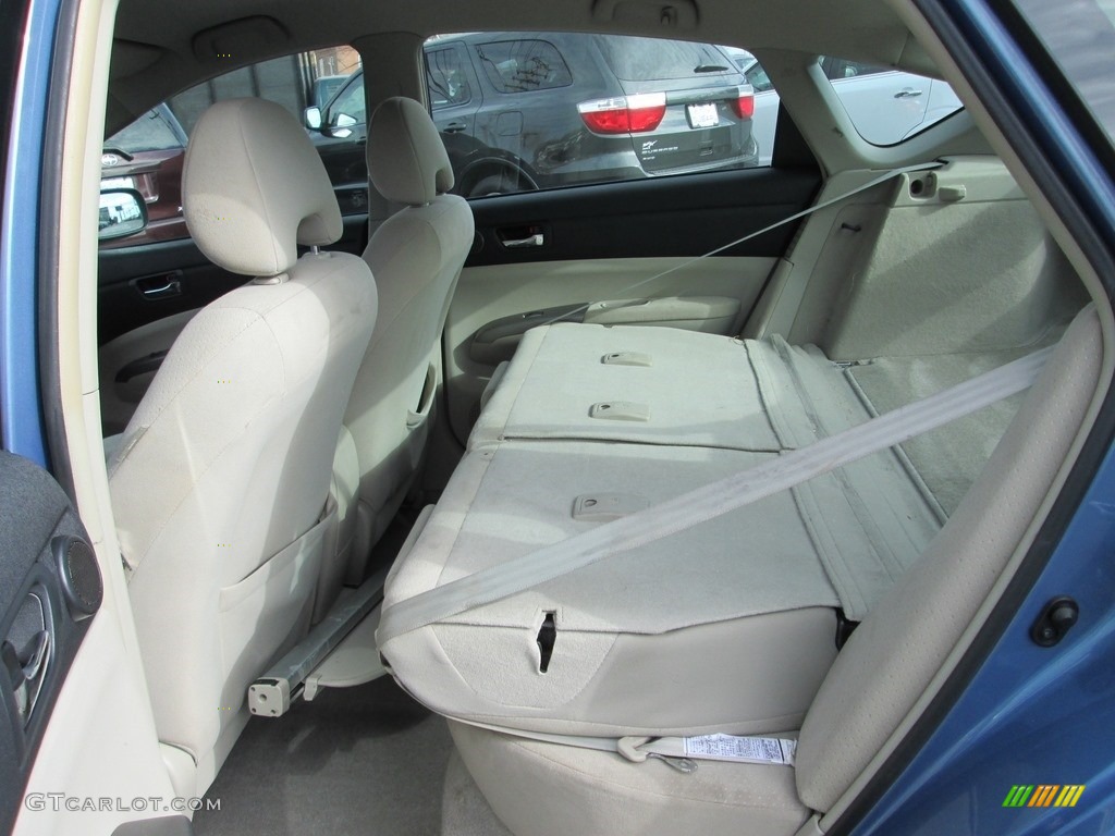 2008 Prius Hybrid Touring - Seaside Blue Pearl / Bisque photo #20