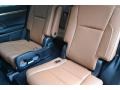 2017 Toyota Highlander Saddle Tan Interior Rear Seat Photo