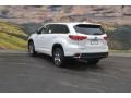 2017 Blizzard White Pearl Toyota Highlander Hybrid Limited Platinum AWD  photo #3