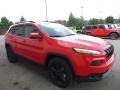 2017 Firecracker Red Jeep Cherokee Limited 4x4  photo #10
