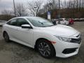 White Orchid Pearl 2017 Honda Civic EX Sedan Exterior