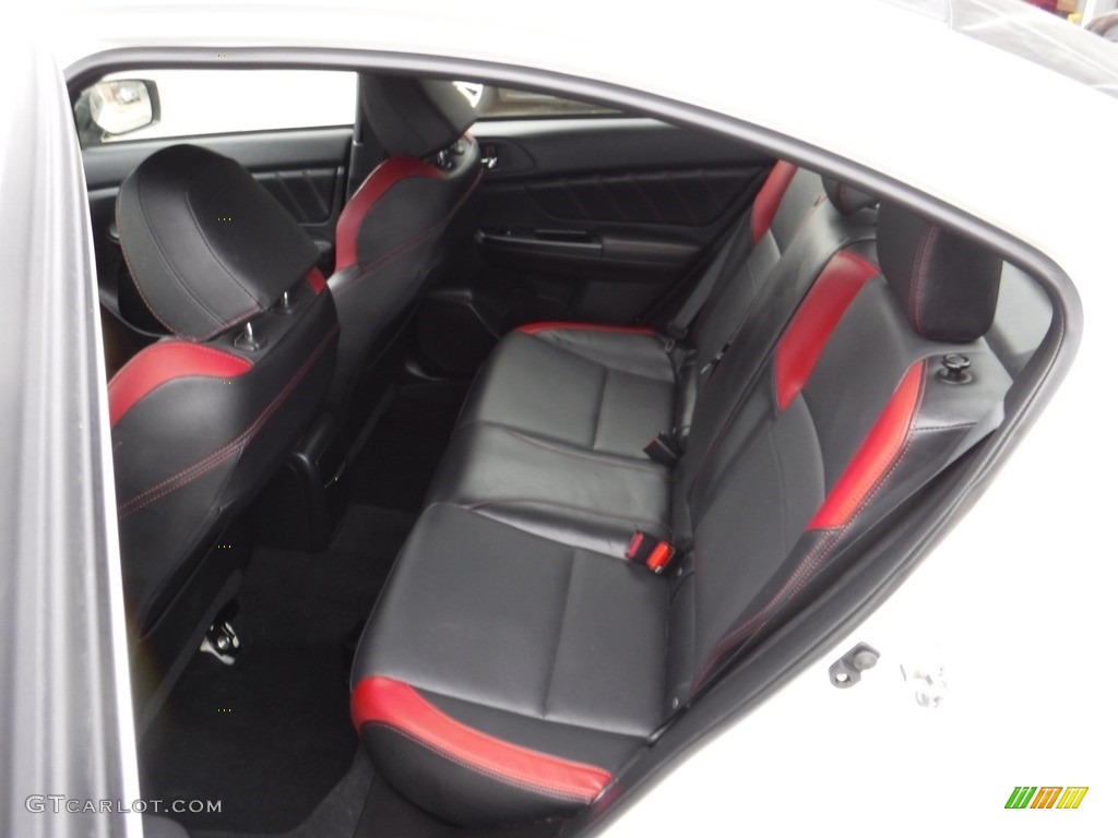 Carbon Black Interior 2016 Subaru WRX STI Limited Photo #119572053