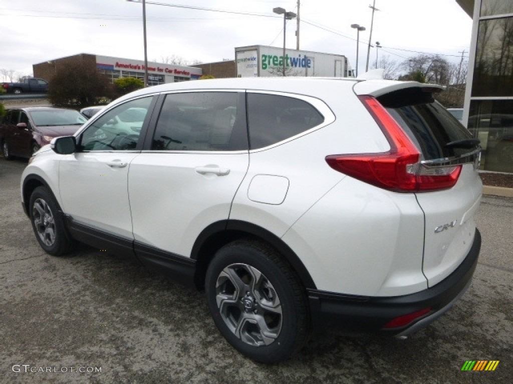 2017 CR-V EX-L AWD - White Diamond Pearl / Ivory photo #2